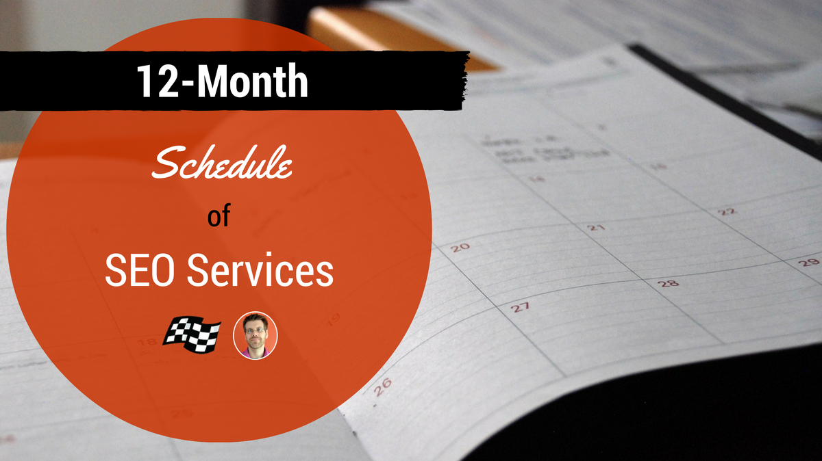 schedule of SEO services
