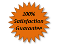 100% Satisfaction Guarantee 100% Satisfaction Guarantee