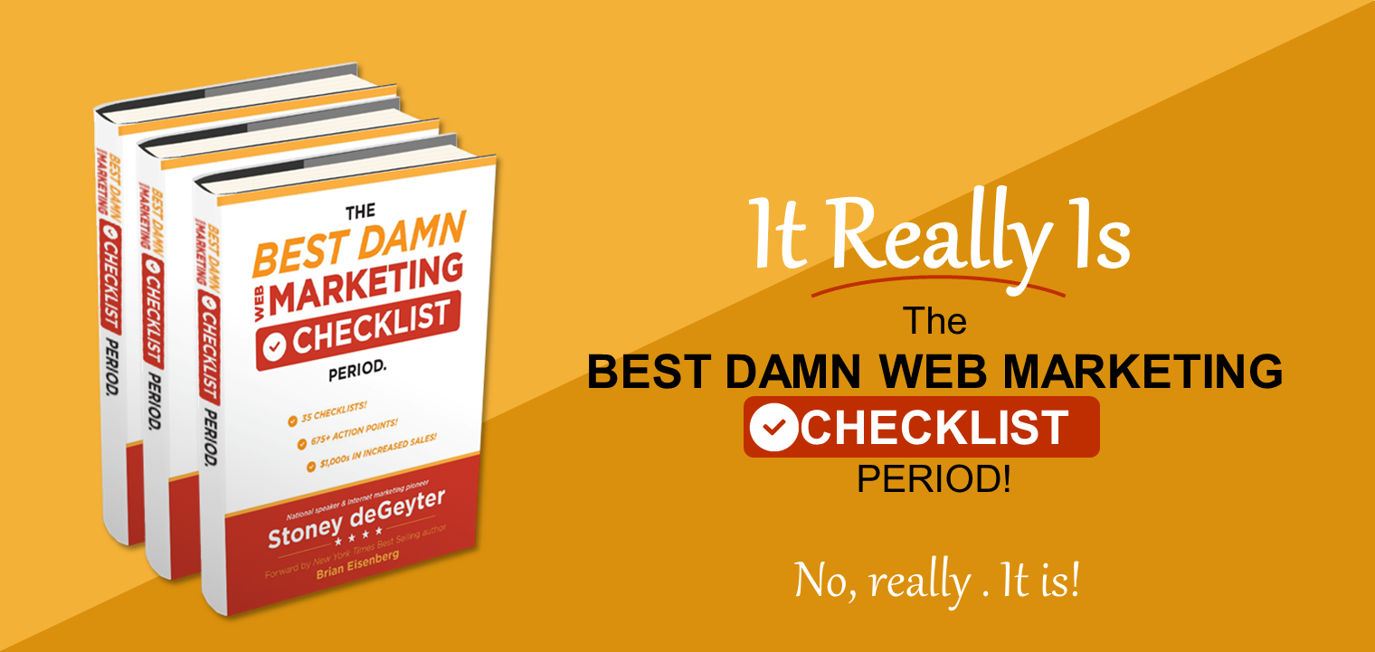 The Best Damn Web Marketing Checklist, Period!