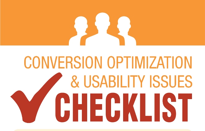 conversion optimization and usability checklist