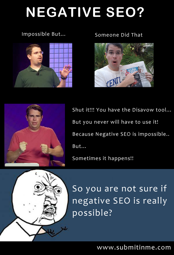 Negative SEO - Cutts