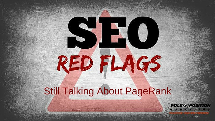 Red Flag - Still Talking About PageRank