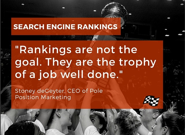 Rankings trophy quote