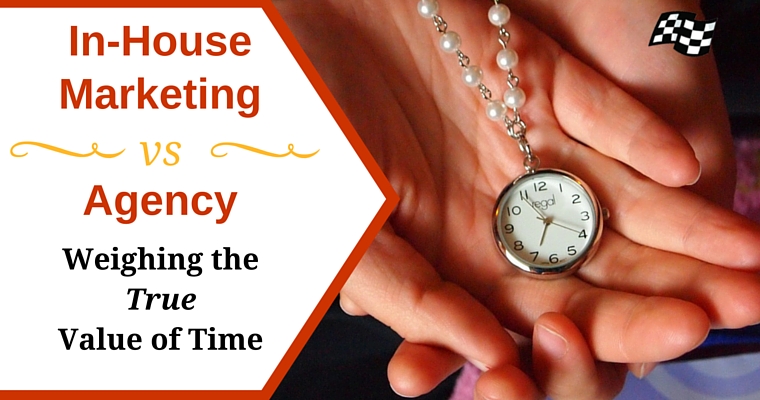 In-house marketing vs agency -Weighing time