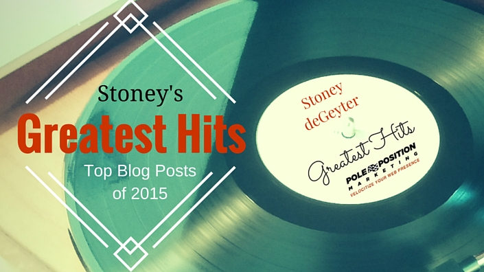Stoney deGeyter's Top Blog Posts of 2015