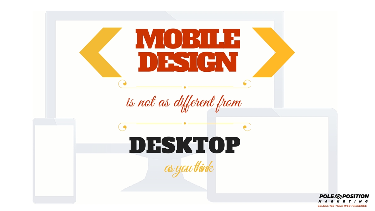 mobile design vs desktop design
