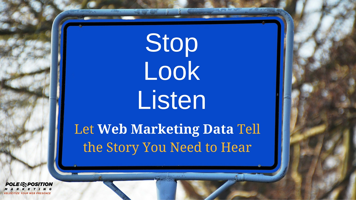 web marketing data