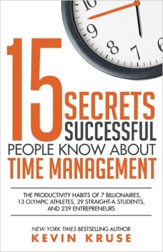 time management book cover