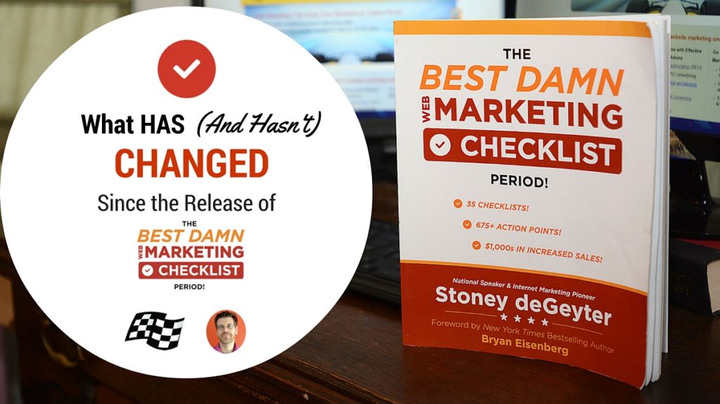 digital marketing changes since book release