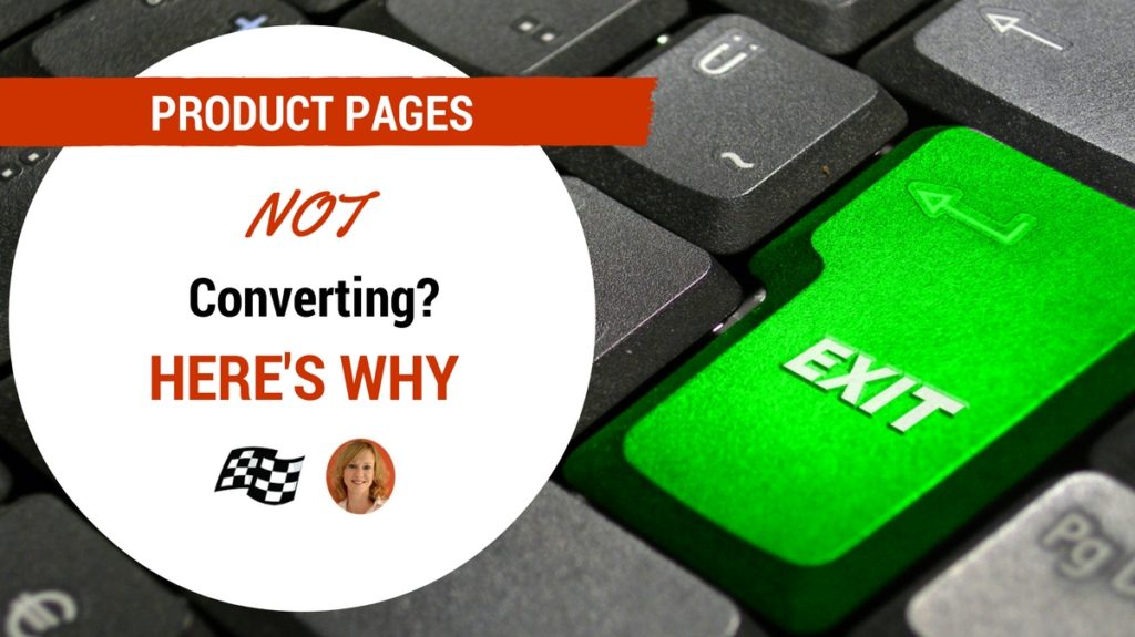 product pages not converting