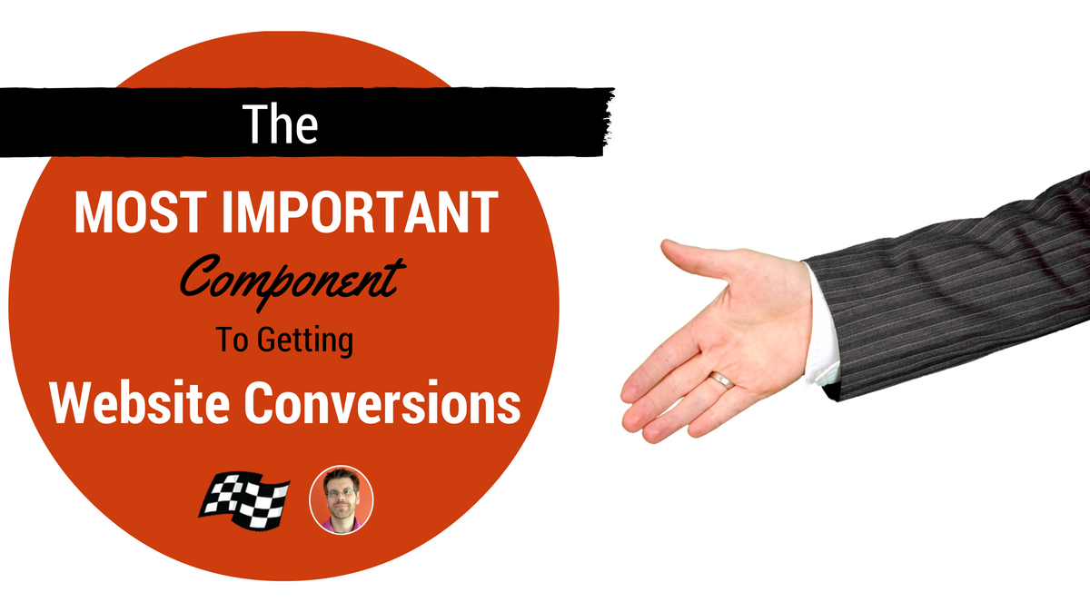 most important component for website conversions