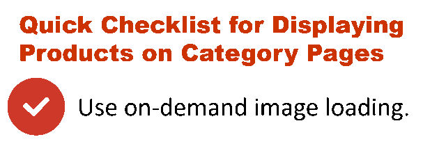 checklist for displaying products