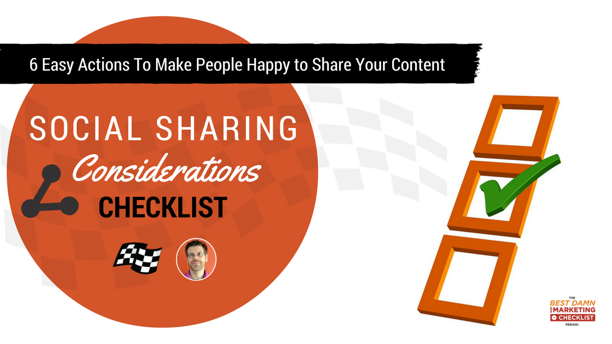 make people happy to share your content