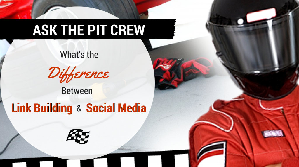 difference between link building and social media