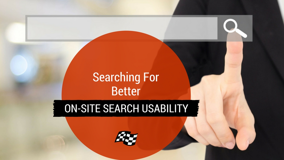 internal site search usability