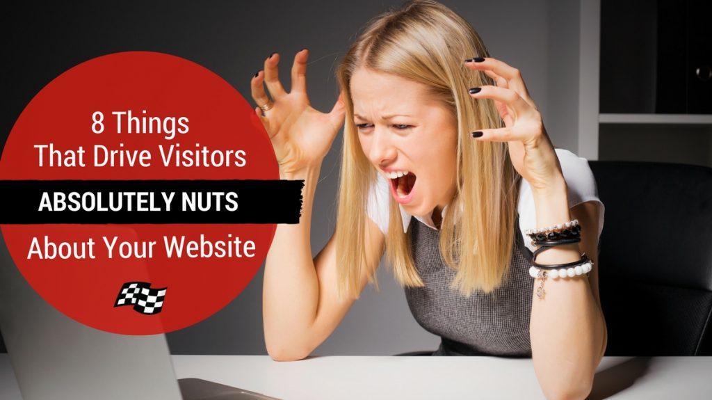 characteristics of annoying websites
