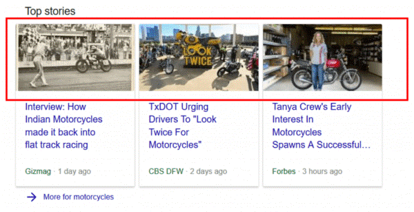 images in search results