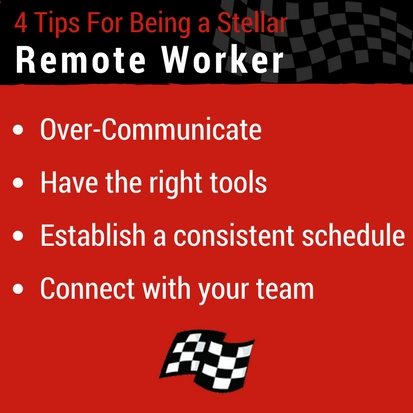 tips for remotely working as a digital marketer