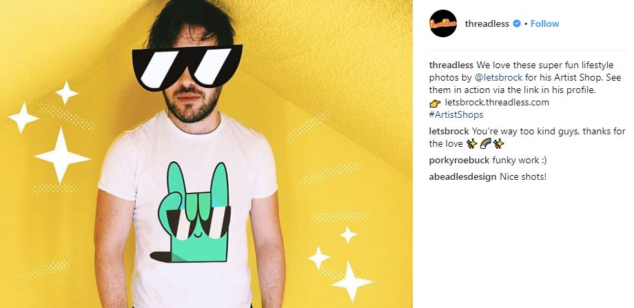 Threadless Example