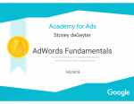 adwords fundamentals Stoney deGeyter